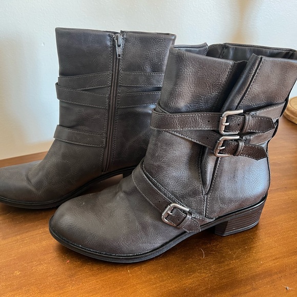 Faux leather grey boots from Style & Co. - Picture 3 of 4